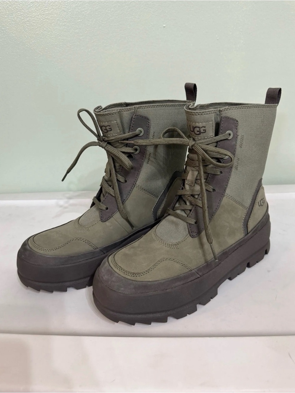 Ugg Lug Waterproof Platform Boots